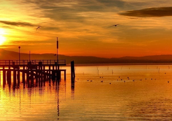 Trasimeno-tramonto